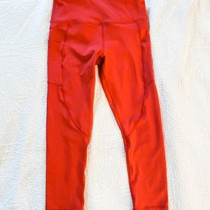 Ziya Leggings Red Size 4